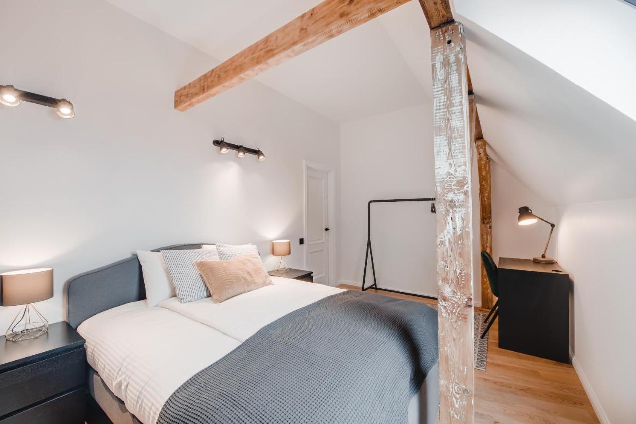 Big Design Apt - Sleeps 12 - Best Location Riga Exterior photo